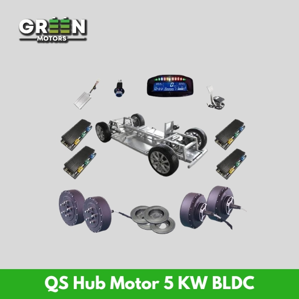 QS Hub motor 5 kw Bldc