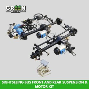 sightseeing bus front and rear suspension & motor kit
